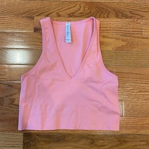 Athleta Aurora Seamless Crop Rob Tank